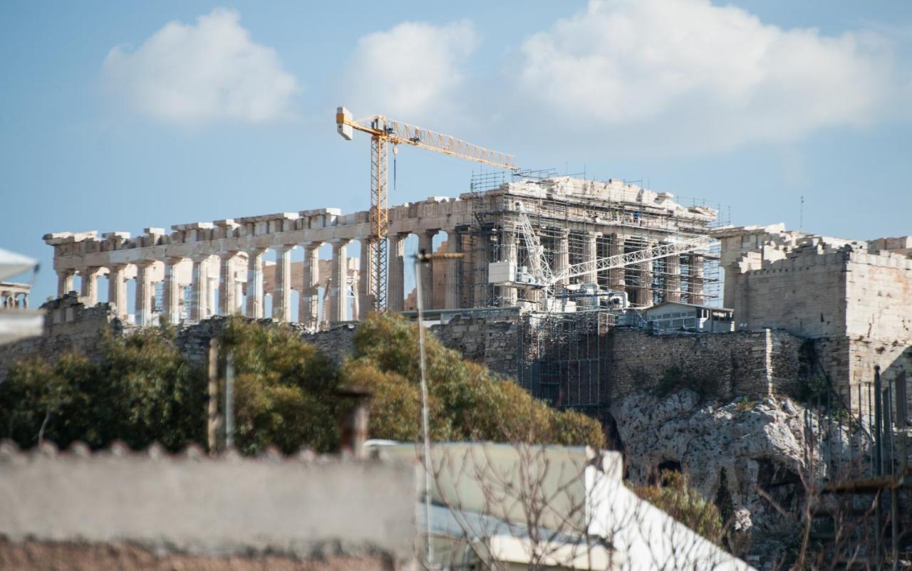 2 Bedroom Apartment At The Historical Center, View To Acropolis أثينا المظهر الخارجي الصورة